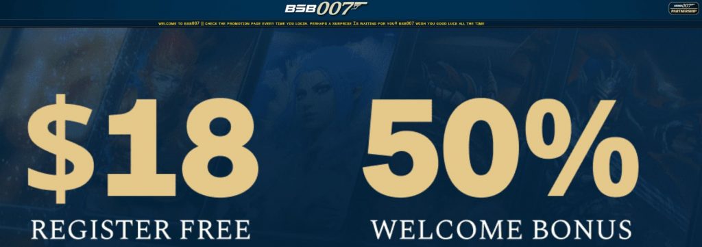 Live dealer blackjack game at BSB007 Casino