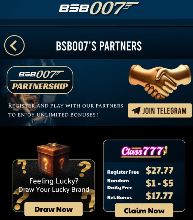 PayID deposit at BSB007 Casino